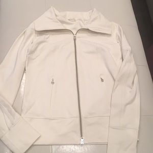 Lululemon daily yoga jacket in polar cream